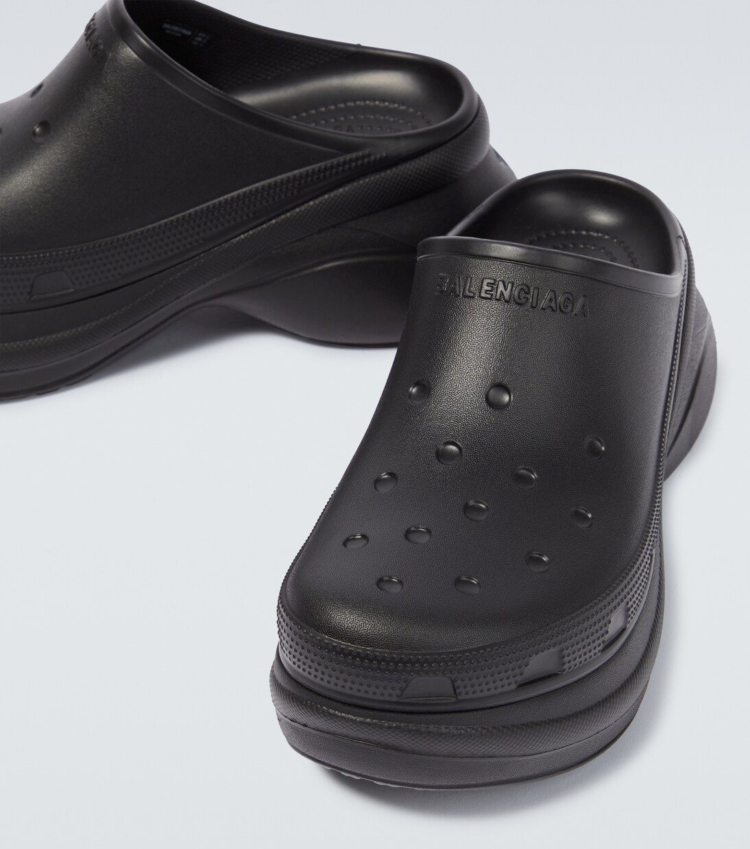 x Crocs platform slides | Balenciaga