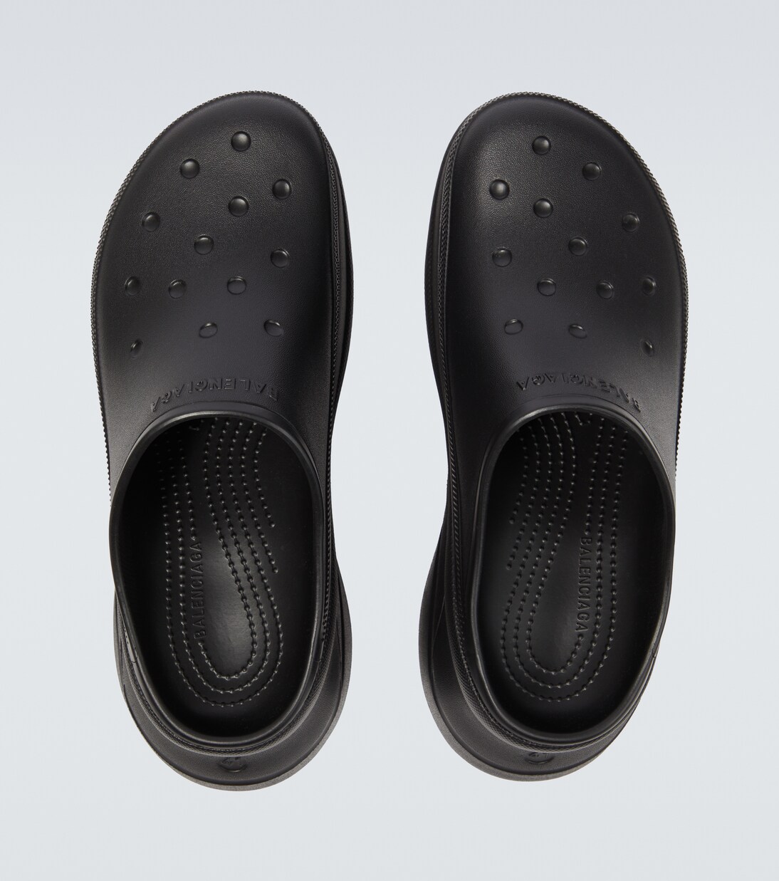 x Crocs platform slides | Balenciaga
