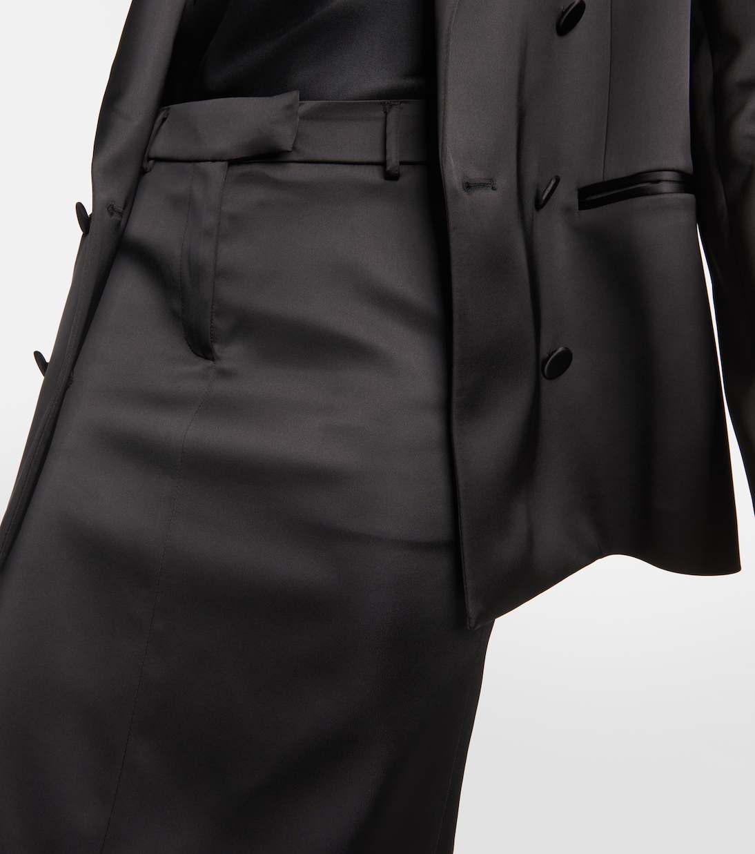 Falda larga de satén | Giuseppe di Morabito