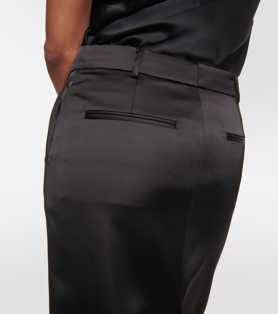 Falda larga de satén | Giuseppe di Morabito