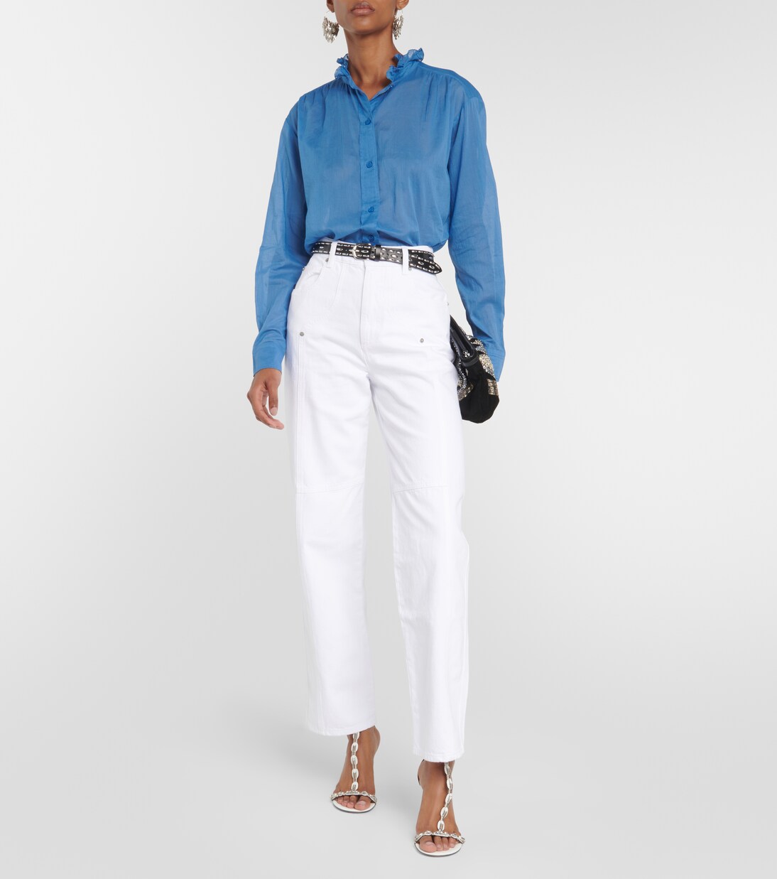 Mid-Rise Straight Jeans Valeria | Marant Etoile