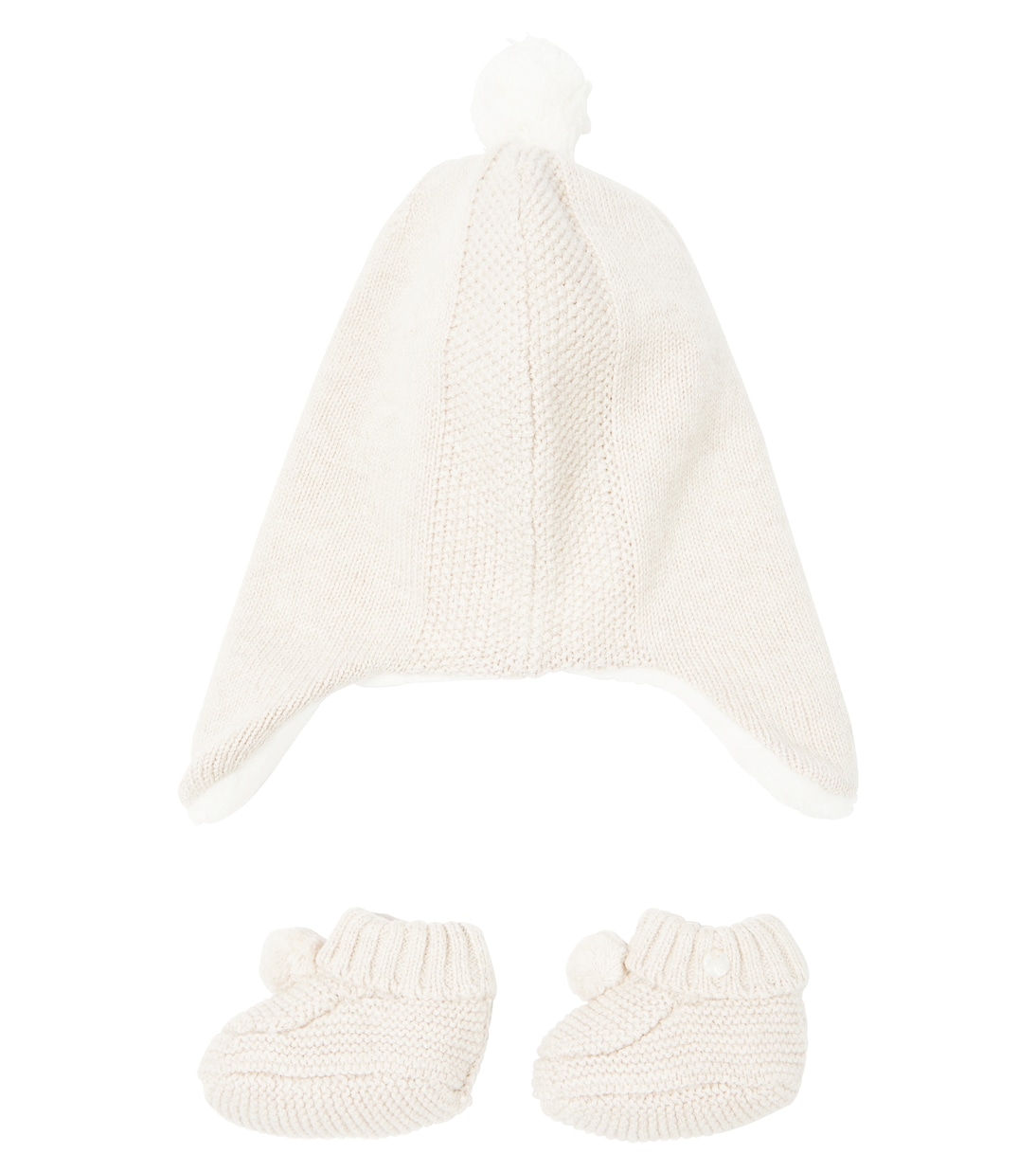Baby beanie and slippers set | Tartine et Chocolat