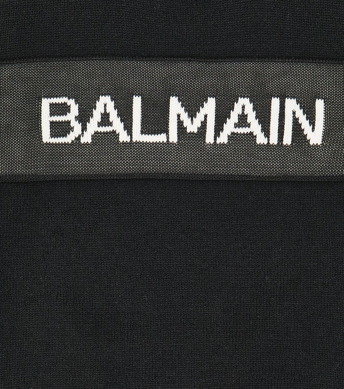 Logo wool sweater | Balmain Kids