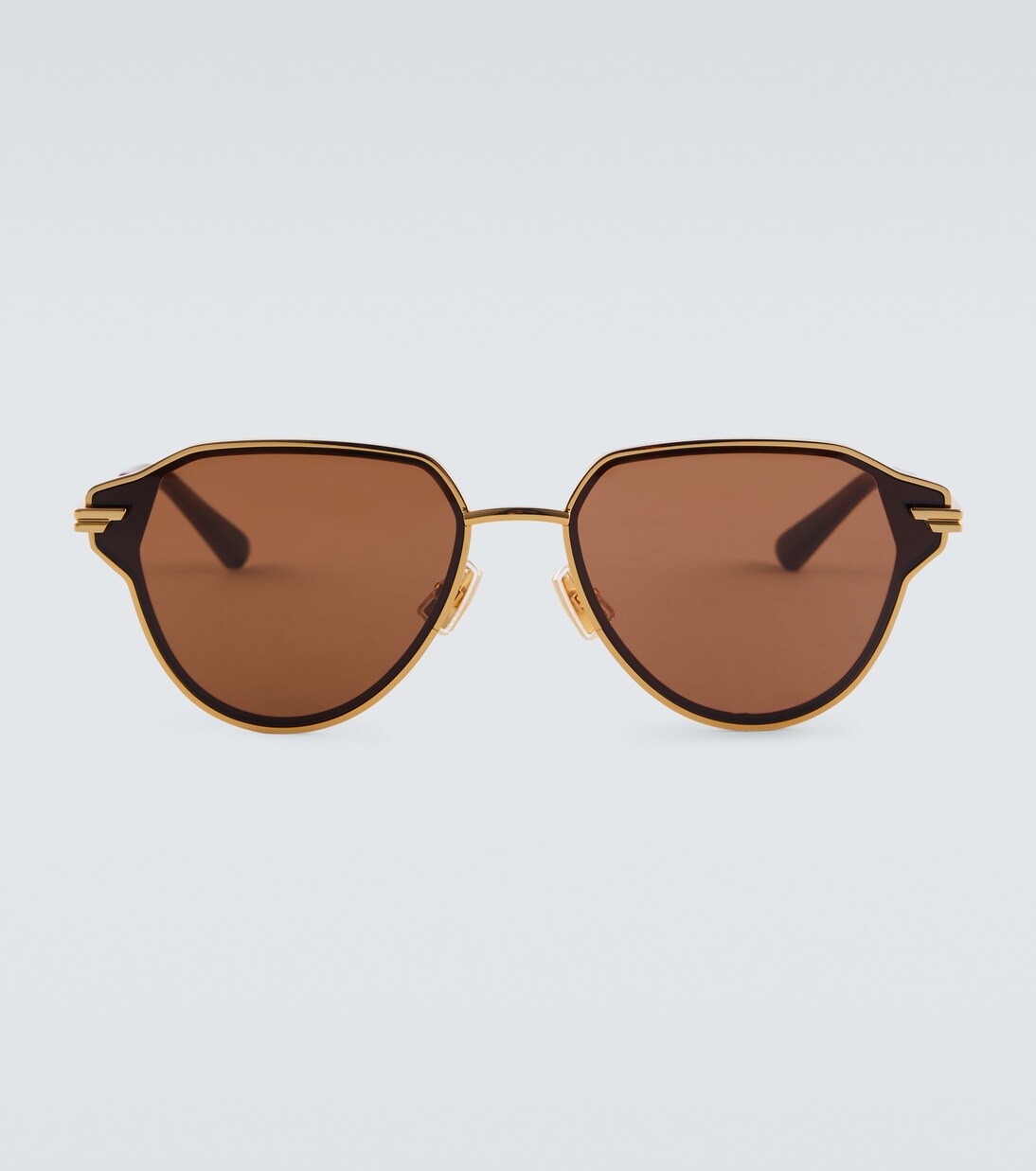 Glaze aviator sunglasses | Bottega Veneta