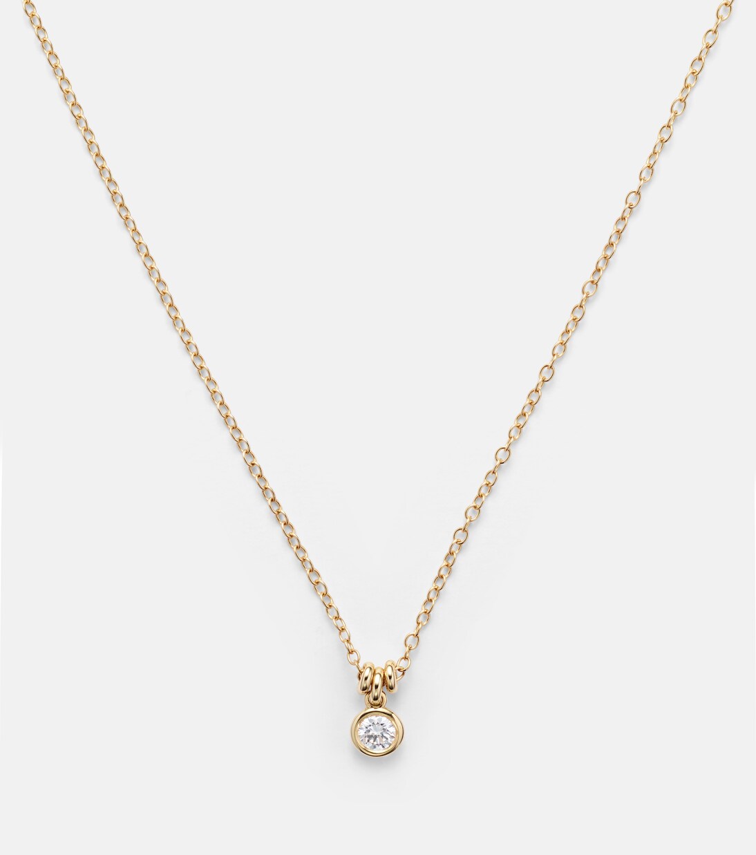 Collar Amirah de oro de 18 ct con diamantes | Spinelli Kilcollin