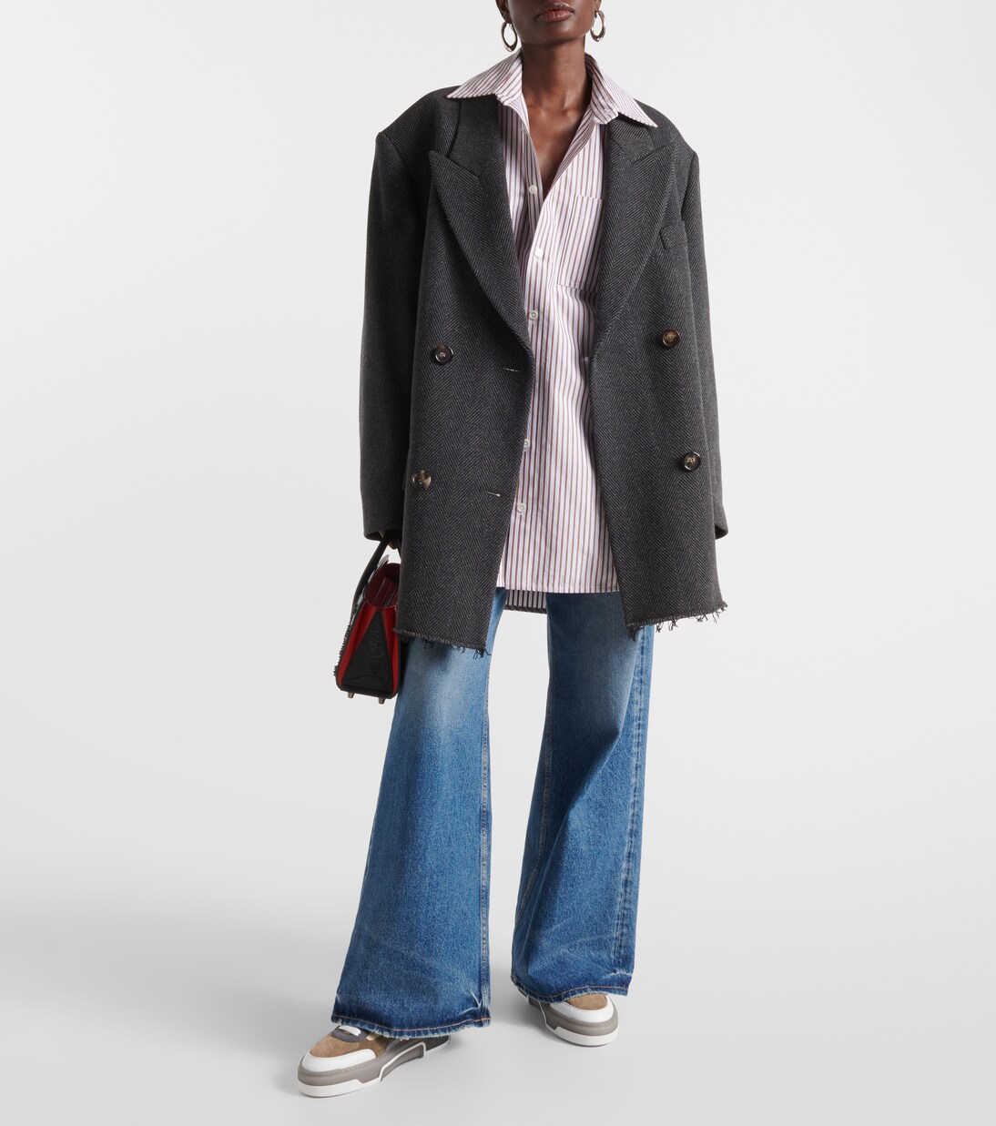 Astroloubi studded suede sneakers | Christian Louboutin