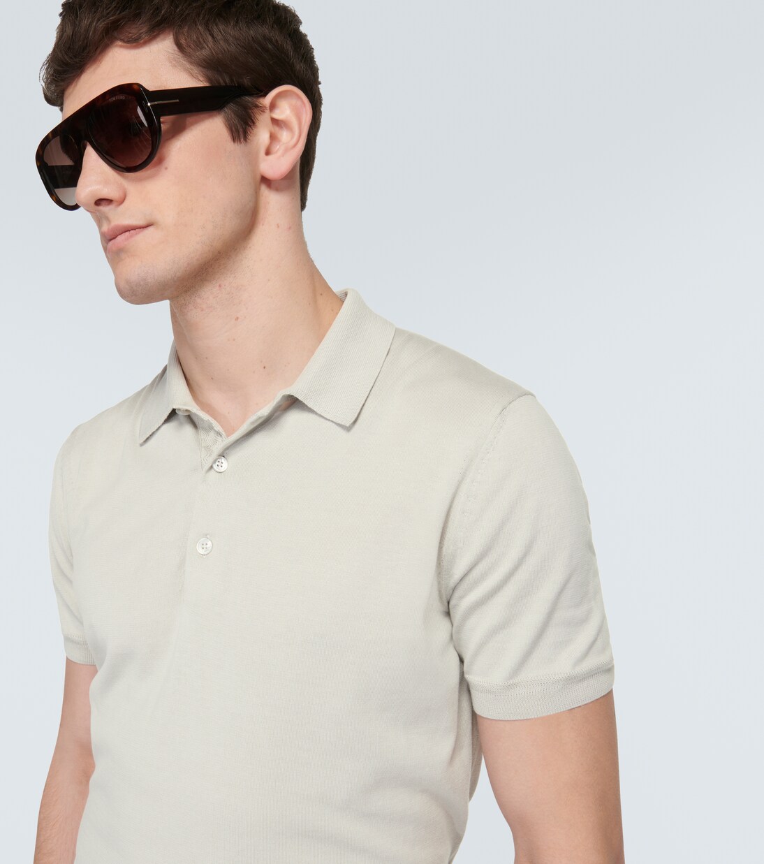 Wool polo shirt | Tom Ford