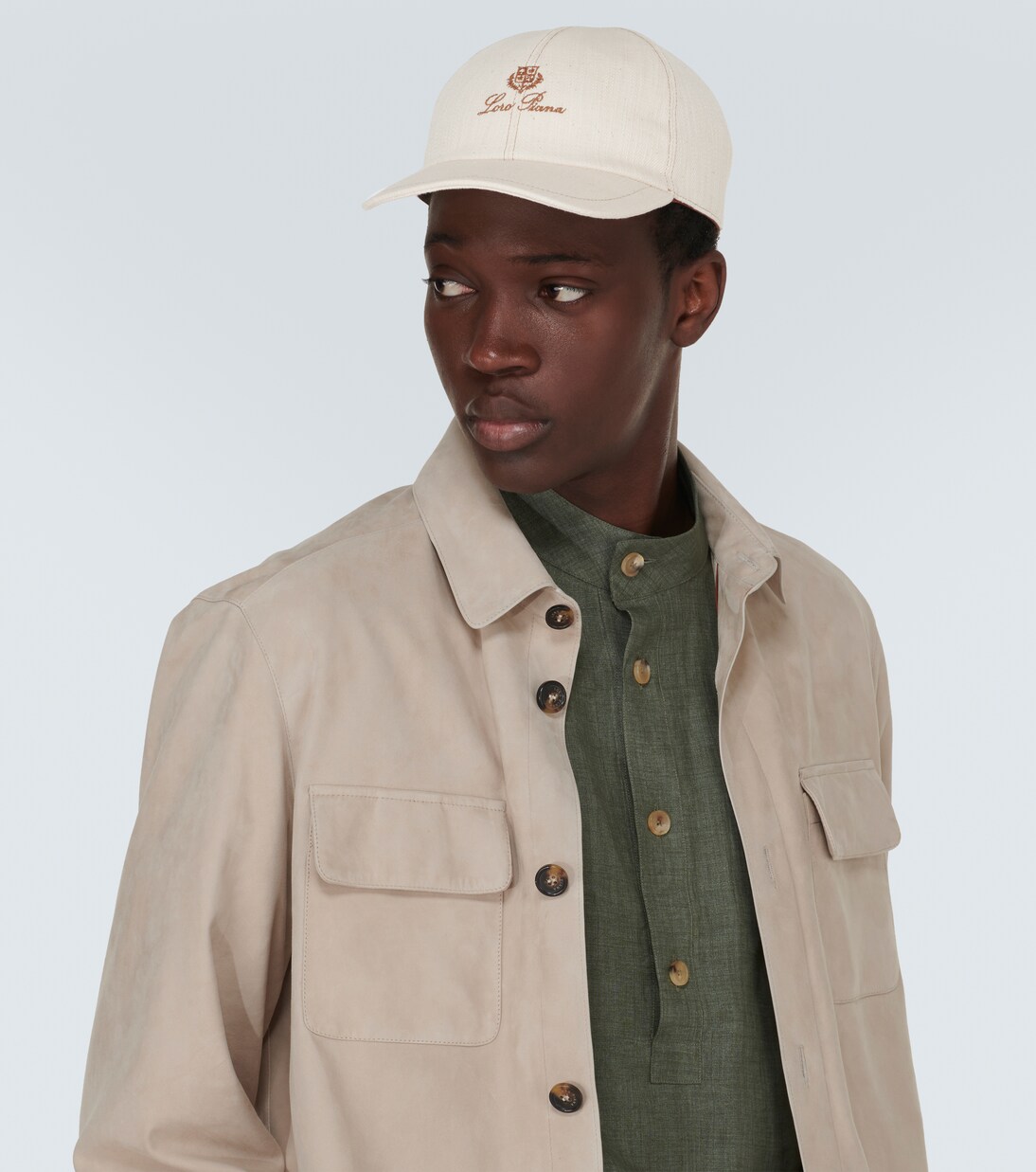 My cotton piqué baseball cap | Loro Piana