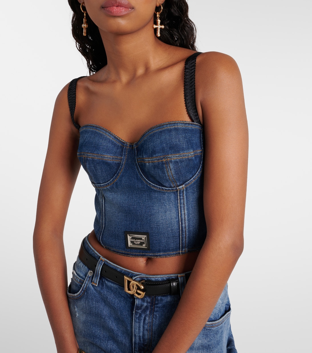 Top en jean | Dolce&Gabbana