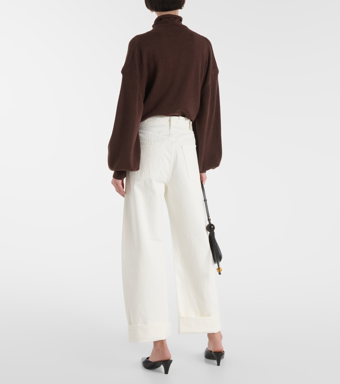 Jeans anchos Ayla de tiro medio | Citizens of Humanity