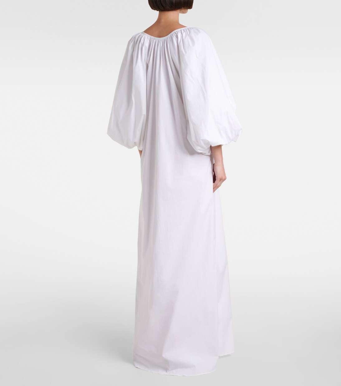 Vestido largo de algodón | Adriana Degreas