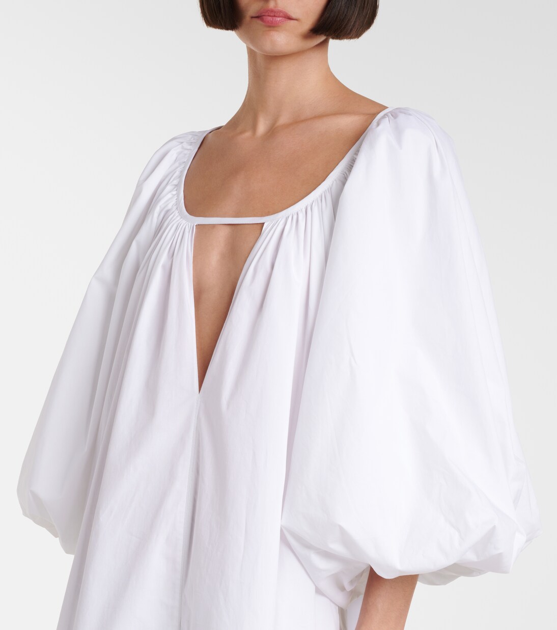 Vestido largo de algodón | Adriana Degreas