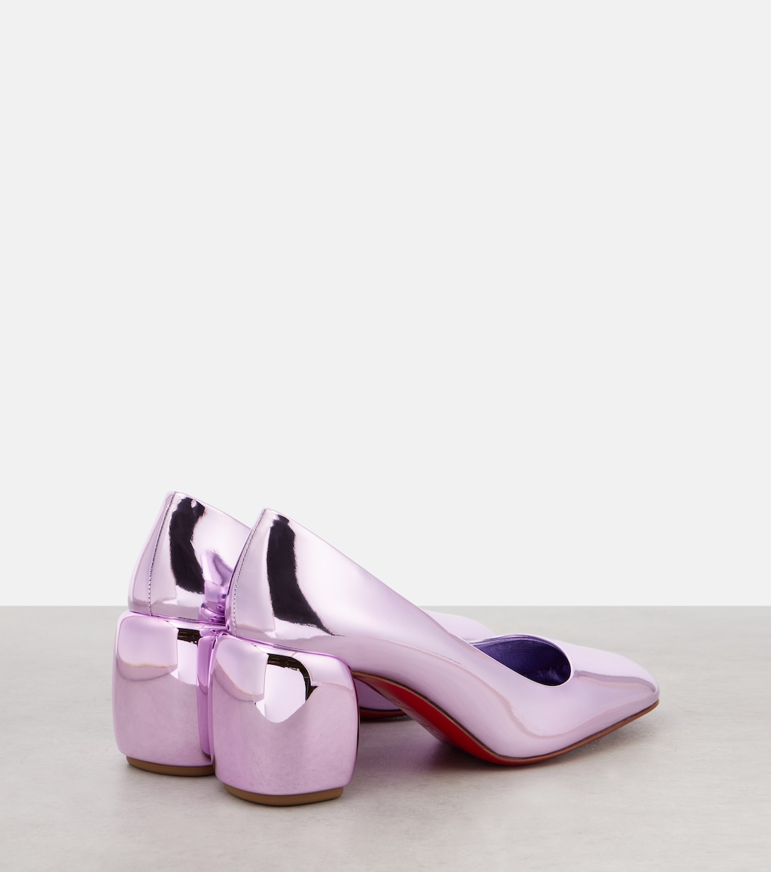 Pumps Minny 70 aus Metallic-Leder | Christian Louboutin