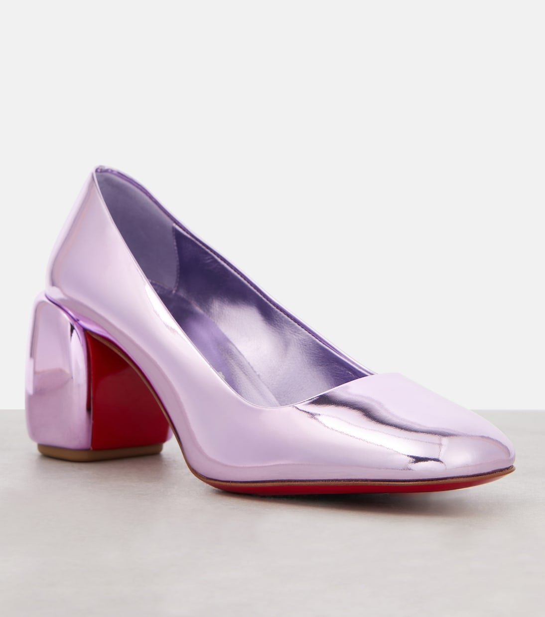 Pumps Minny 70 aus Metallic-Leder | Christian Louboutin