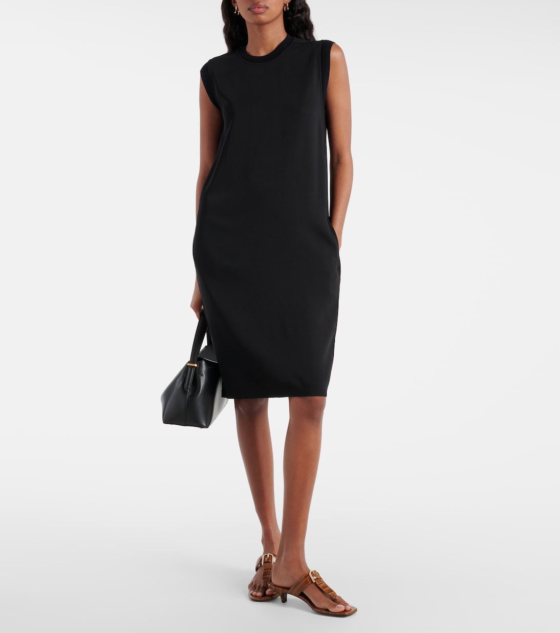 Midikleid aus Cady | Toteme