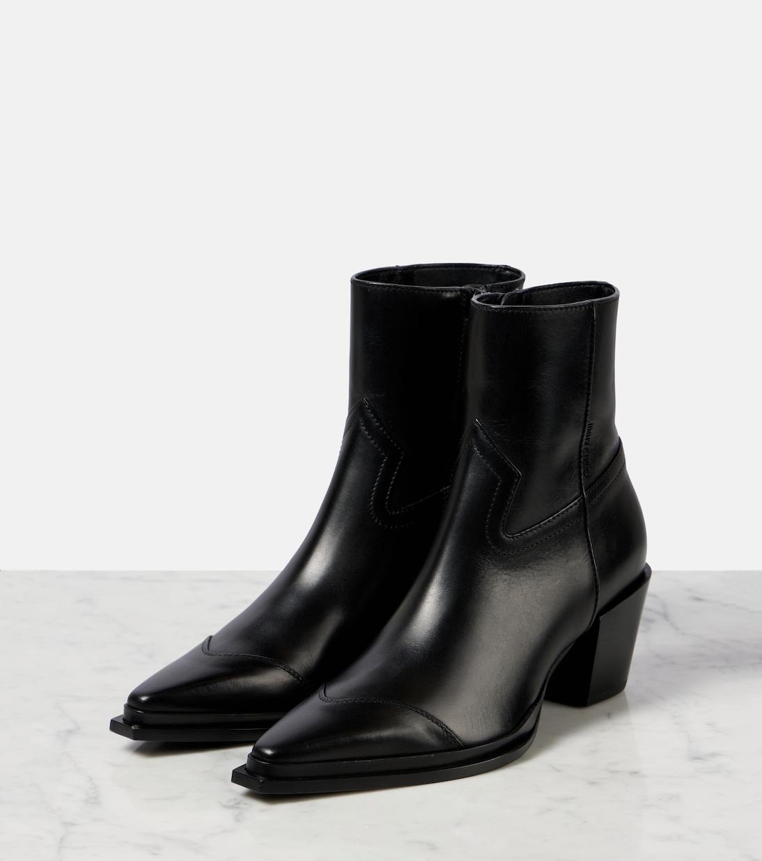 Cece 60皮革及踝靴 | Jimmy Choo