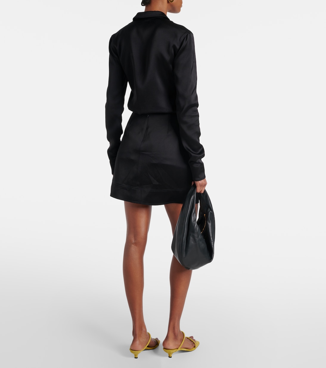 Minirock aus Satin | Toteme