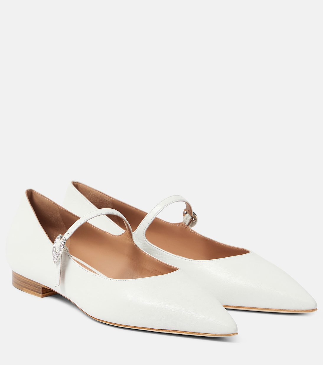 x Tabitha Simmons Kate leather ballet flats | Malone Souliers