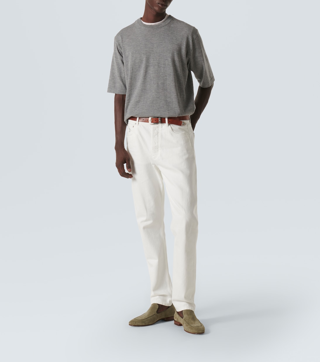 Truro suede loafers | Manolo Blahnik