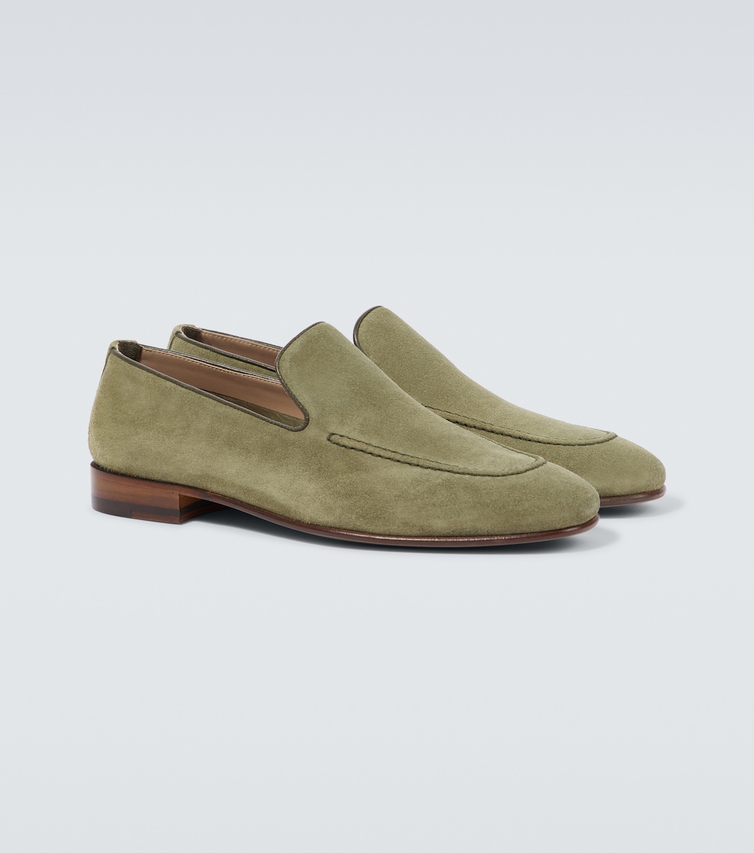 Truro suede loafers | Manolo Blahnik