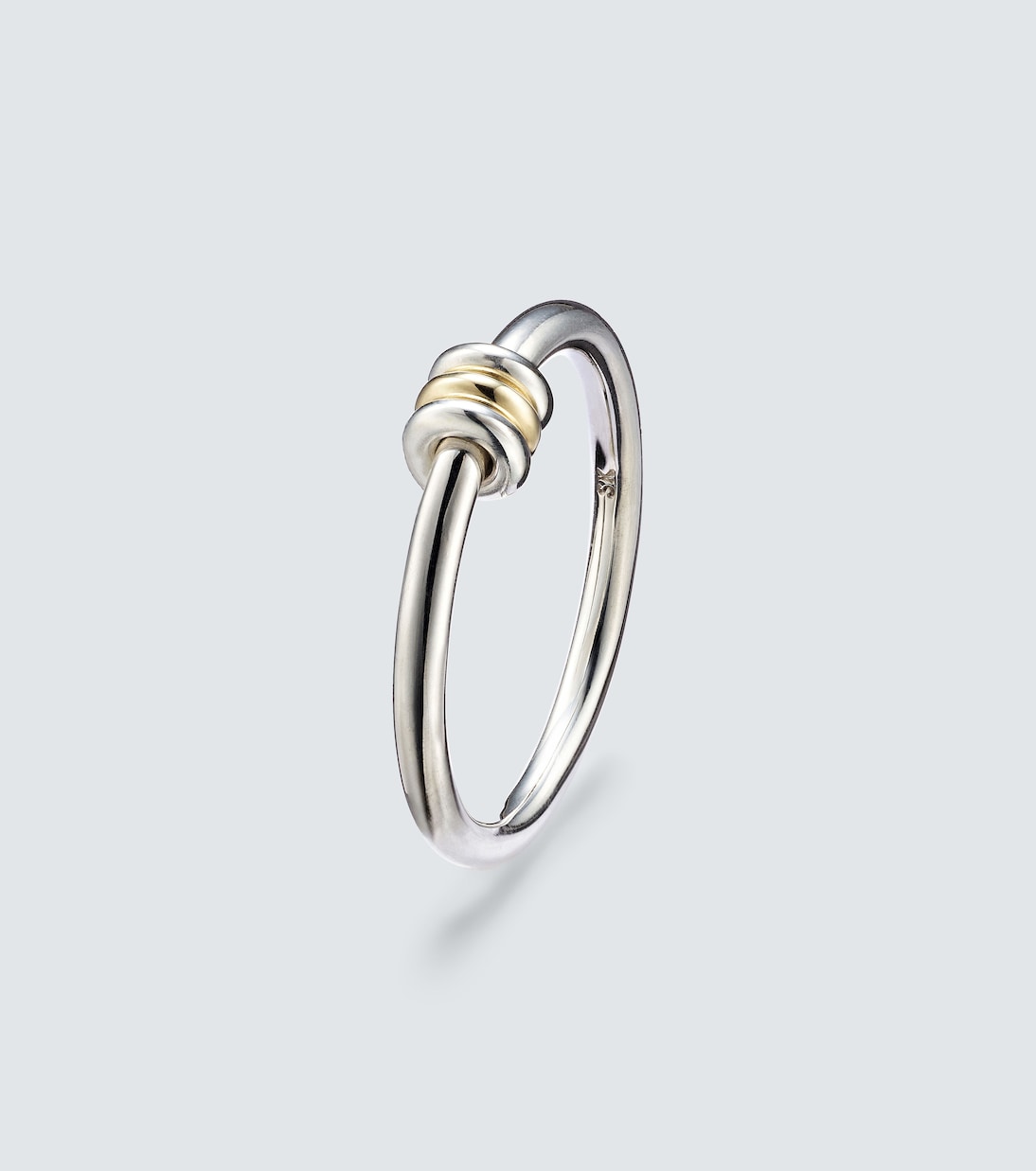 Sirius 925 sterling silver and 18kt gold (750/1000) ring | Spinelli Kilcollin