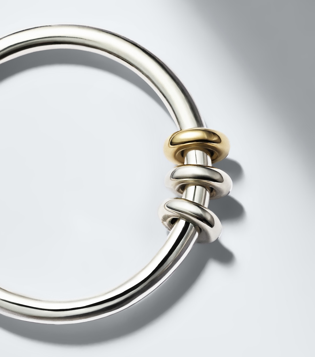 Sirius 925 sterling silver and 18kt gold (750/1000) ring | Spinelli Kilcollin