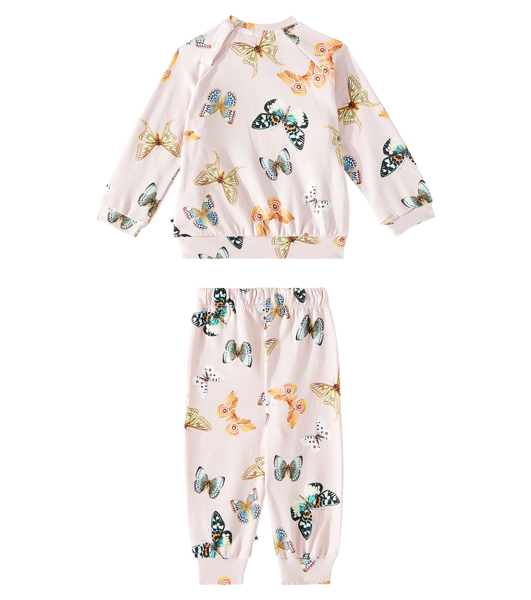 Baby Simeon sweatshirt and sweatpants set | Molo