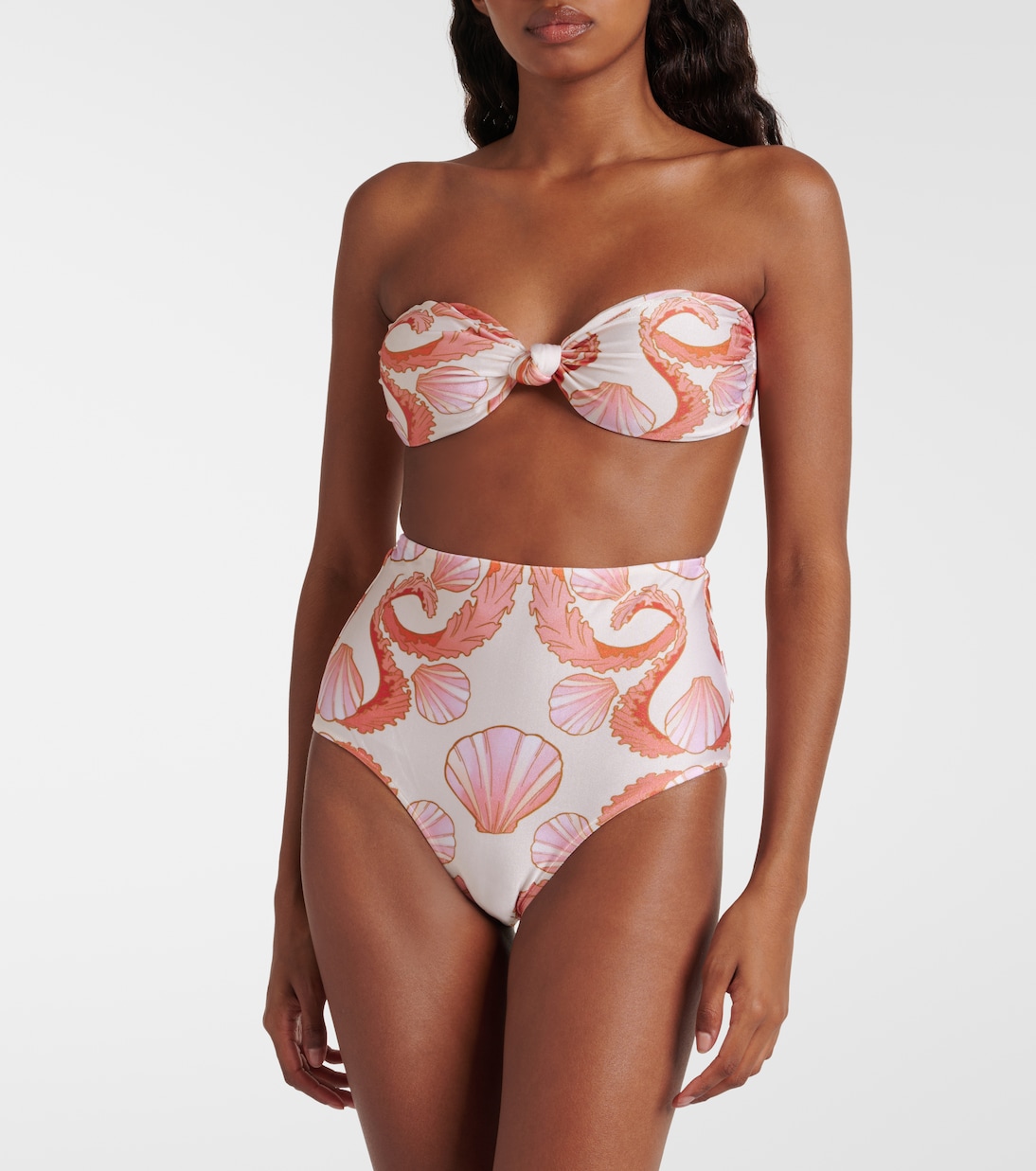 Bikini Seashell à taille haute | Adriana Degreas