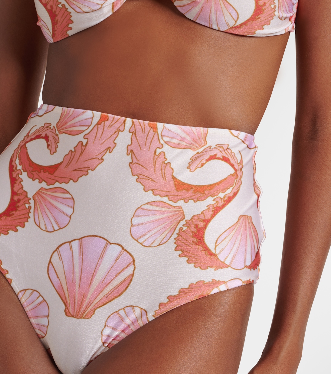 Bikini Seashell à taille haute | Adriana Degreas