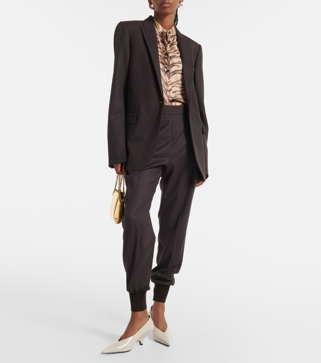 Jogginghose aus Wollflanell | Stella McCartney