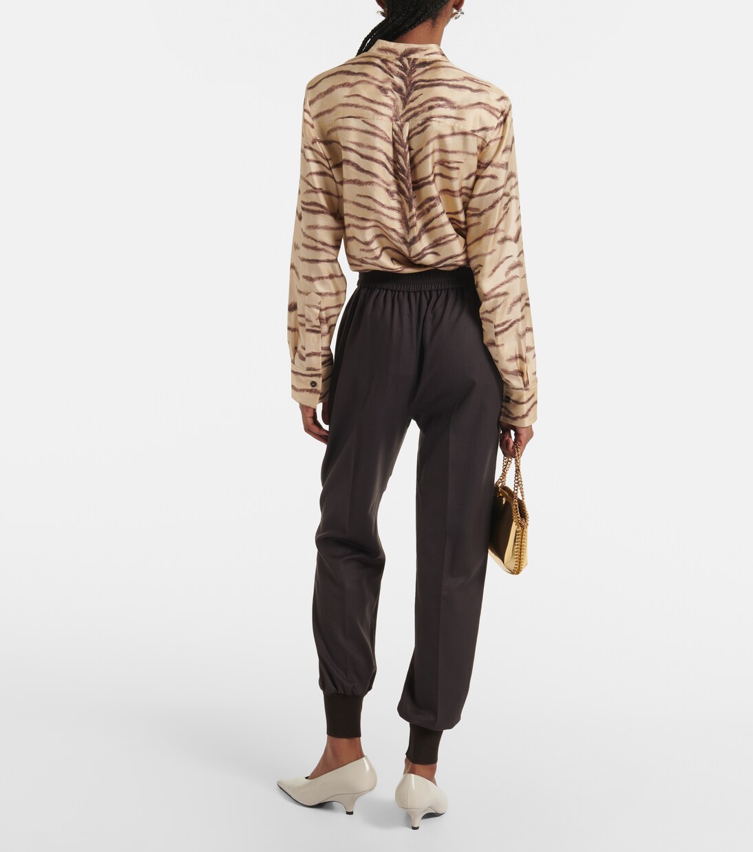 Jogginghose aus Wollflanell | Stella McCartney