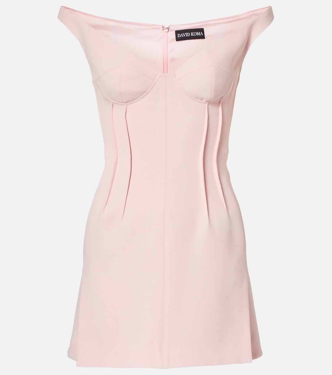 Off-Shoulder-Minikleid | David Koma