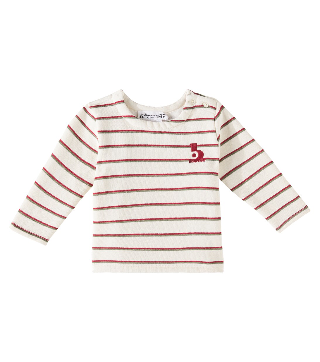 Baby Tourbillon cotton-blend jersey T-shirt | Bonpoint