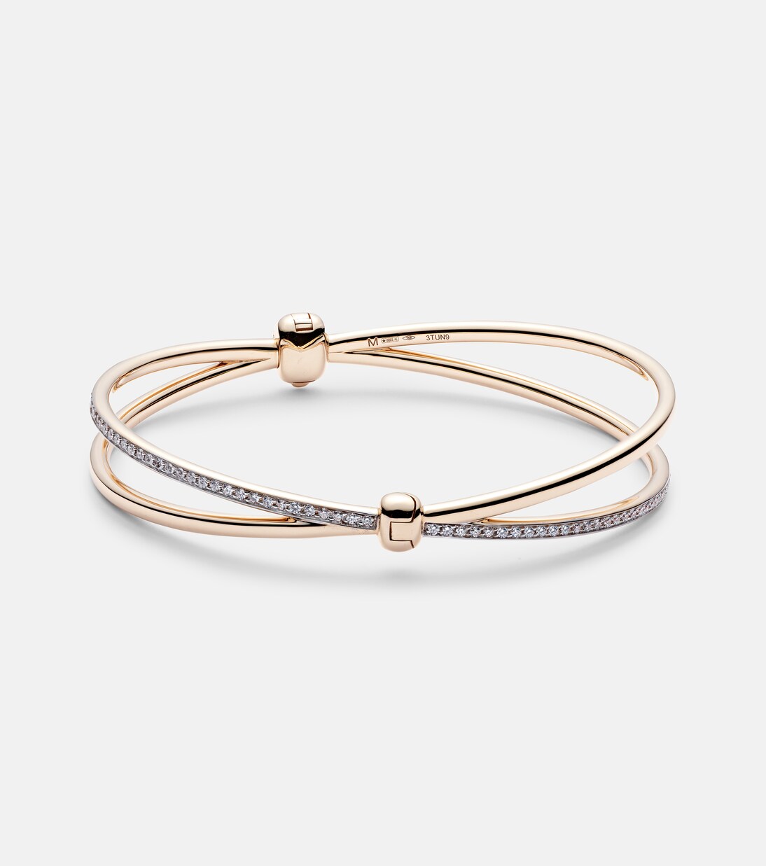 Pomellato Together - Bracciale in oro rosa con diamanti | Pomellato