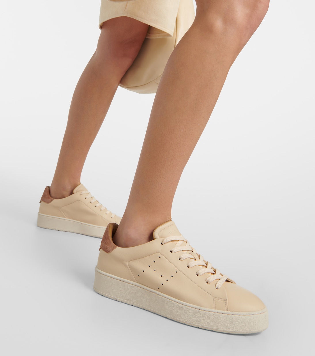 Sneakers H672 aus Leder mit Veloursleder | Hogan