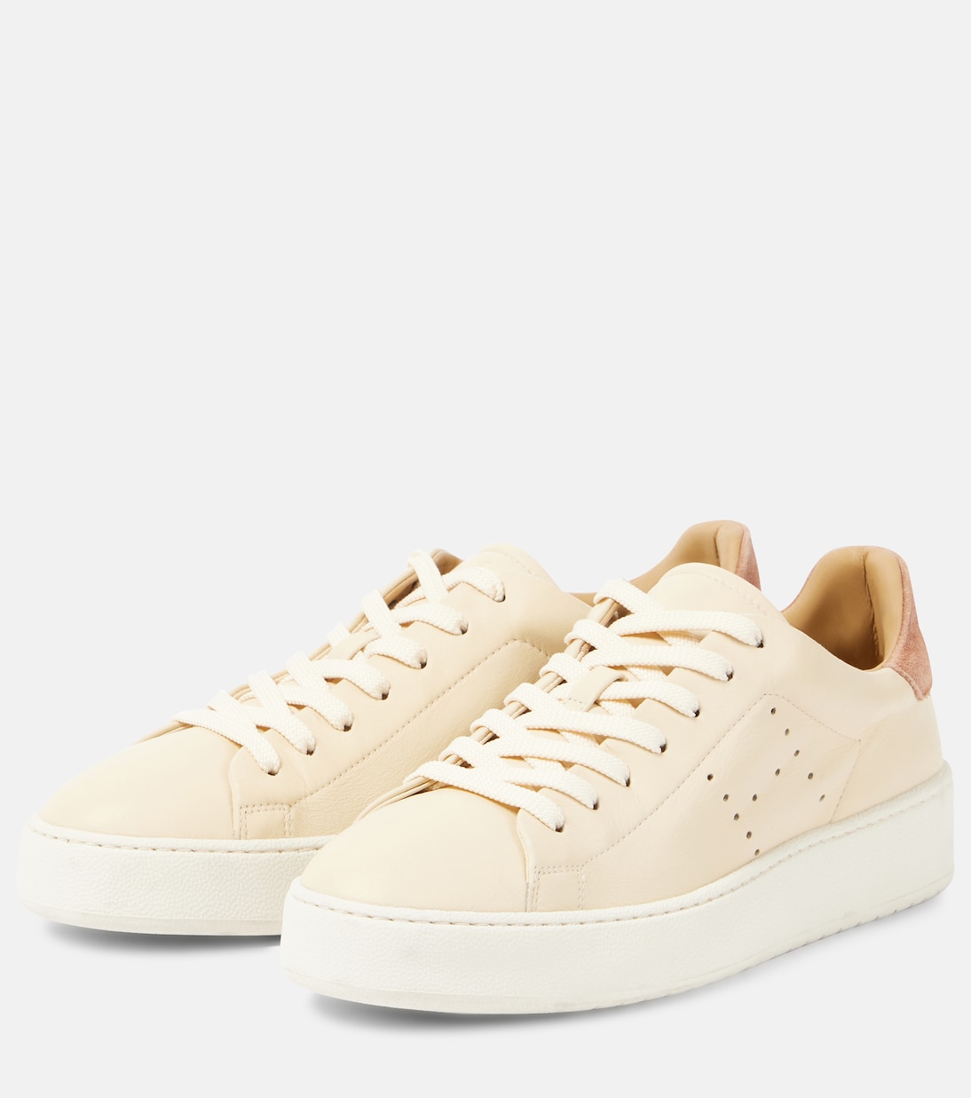 Sneakers H672 aus Leder mit Veloursleder | Hogan
