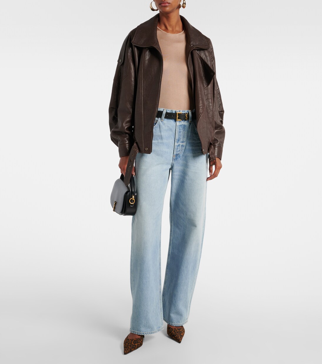 High-Rise Wide-Leg Jeans Gwendoline Scrunch | Citizens of Humanity