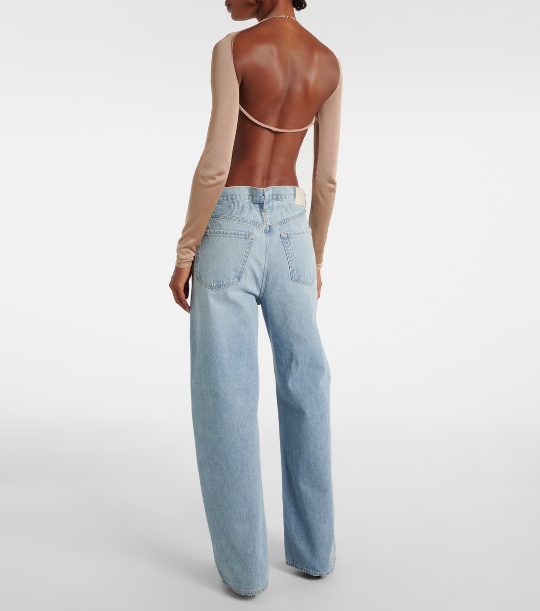 High-Rise Wide-Leg Jeans Gwendoline Scrunch | Citizens of Humanity