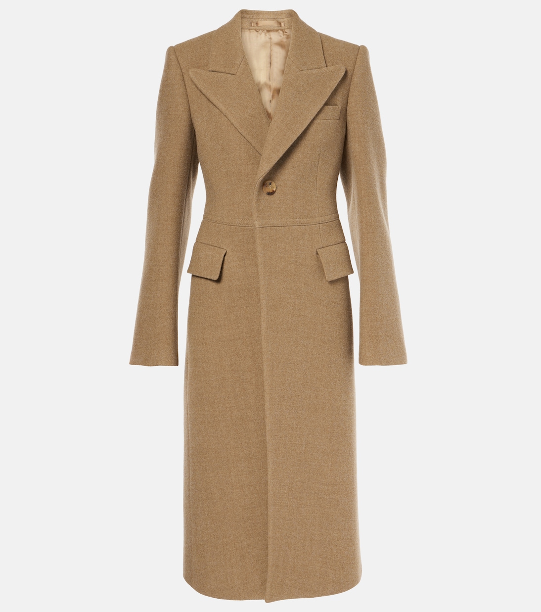 Single-breasted wool coat | Burberry