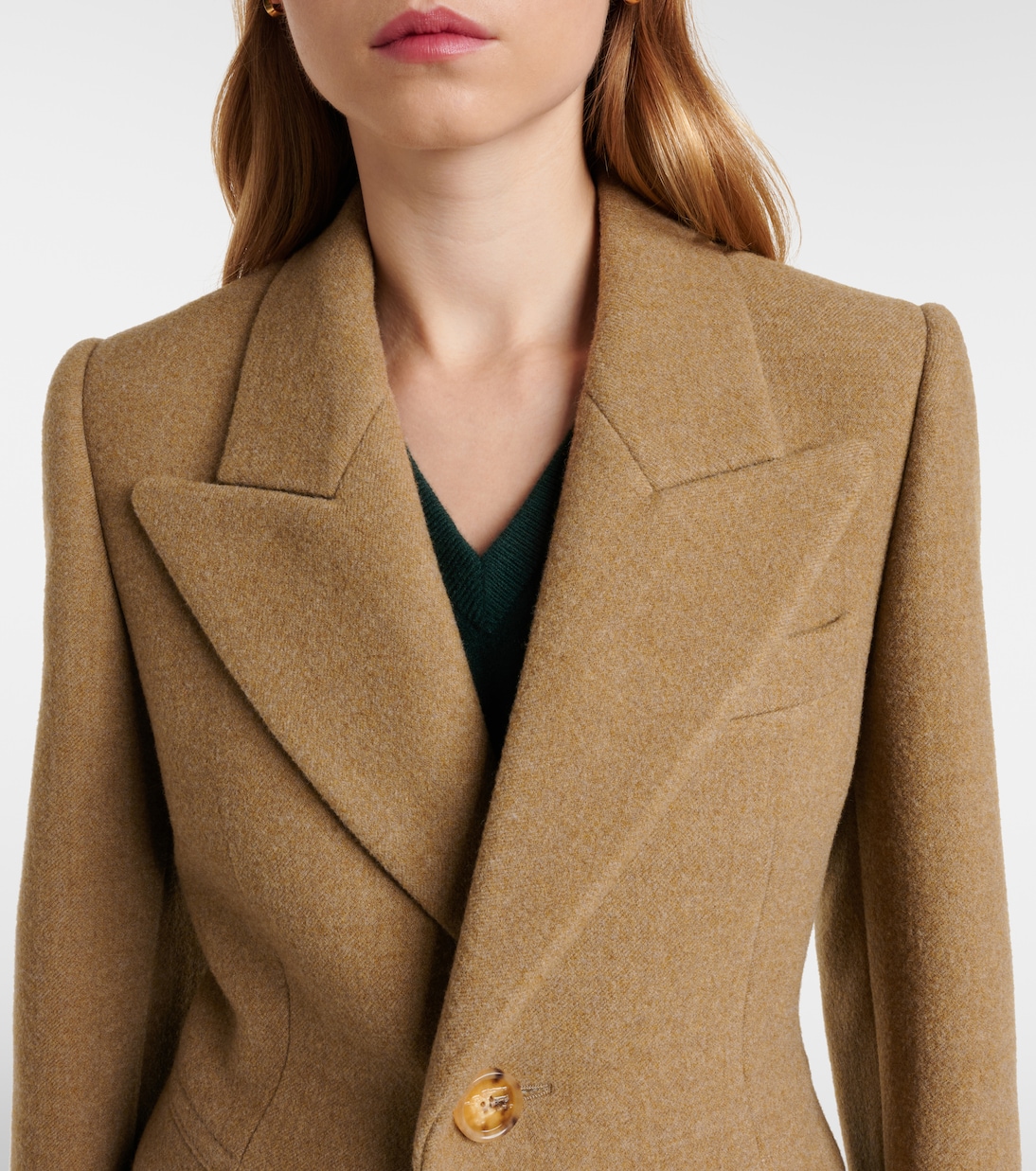 Single-breasted wool coat | Burberry