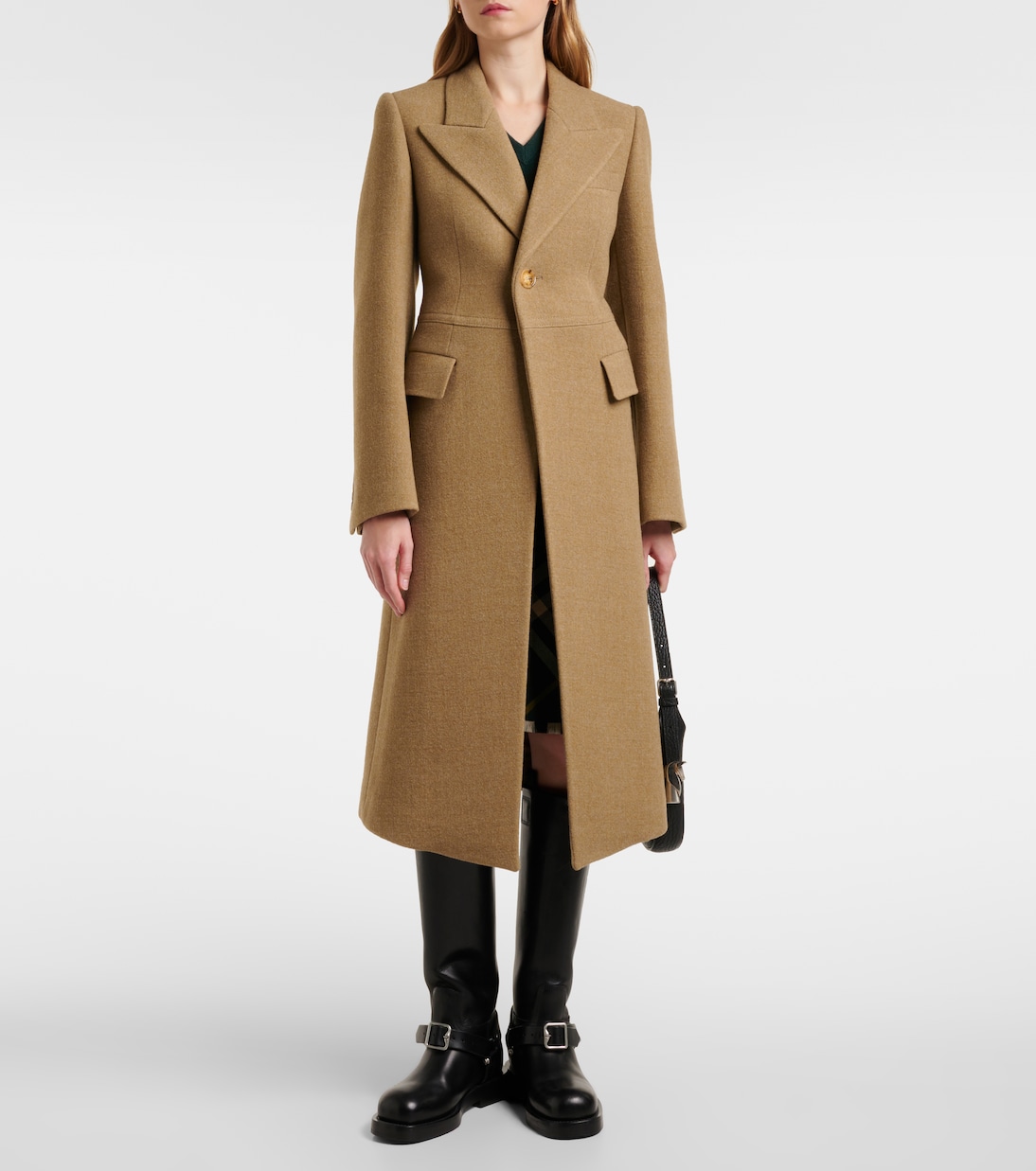 Single-breasted wool coat | Burberry
