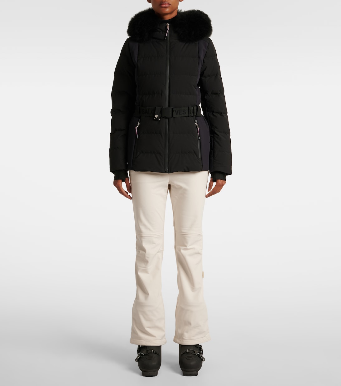 Logo ski pants | Yves Salomon