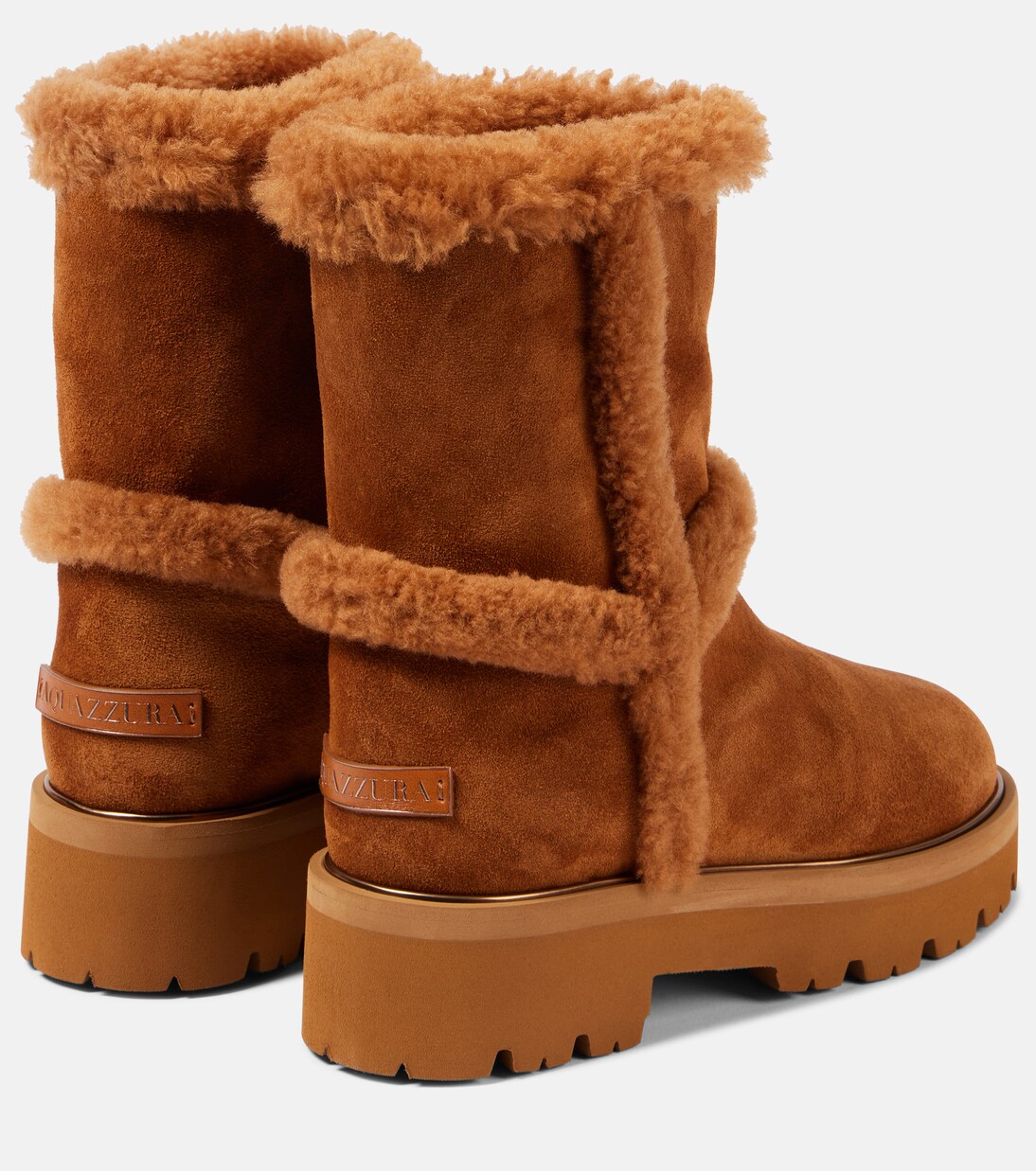 Stiefel Teddi 20 mit Shearling | Aquazzura