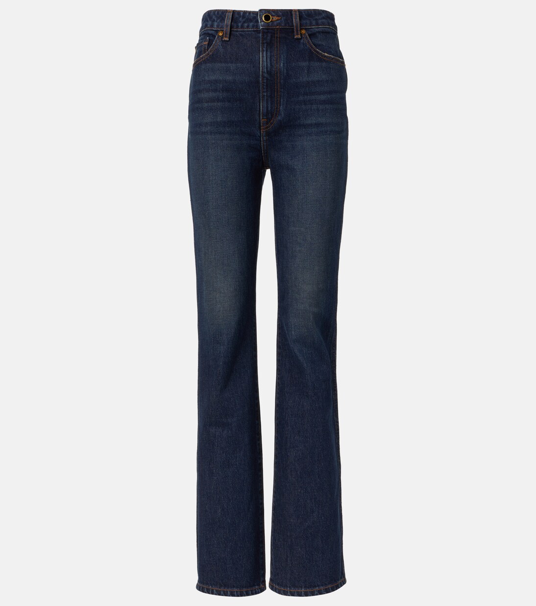Danielle high-rise straight jeans | Khaite
