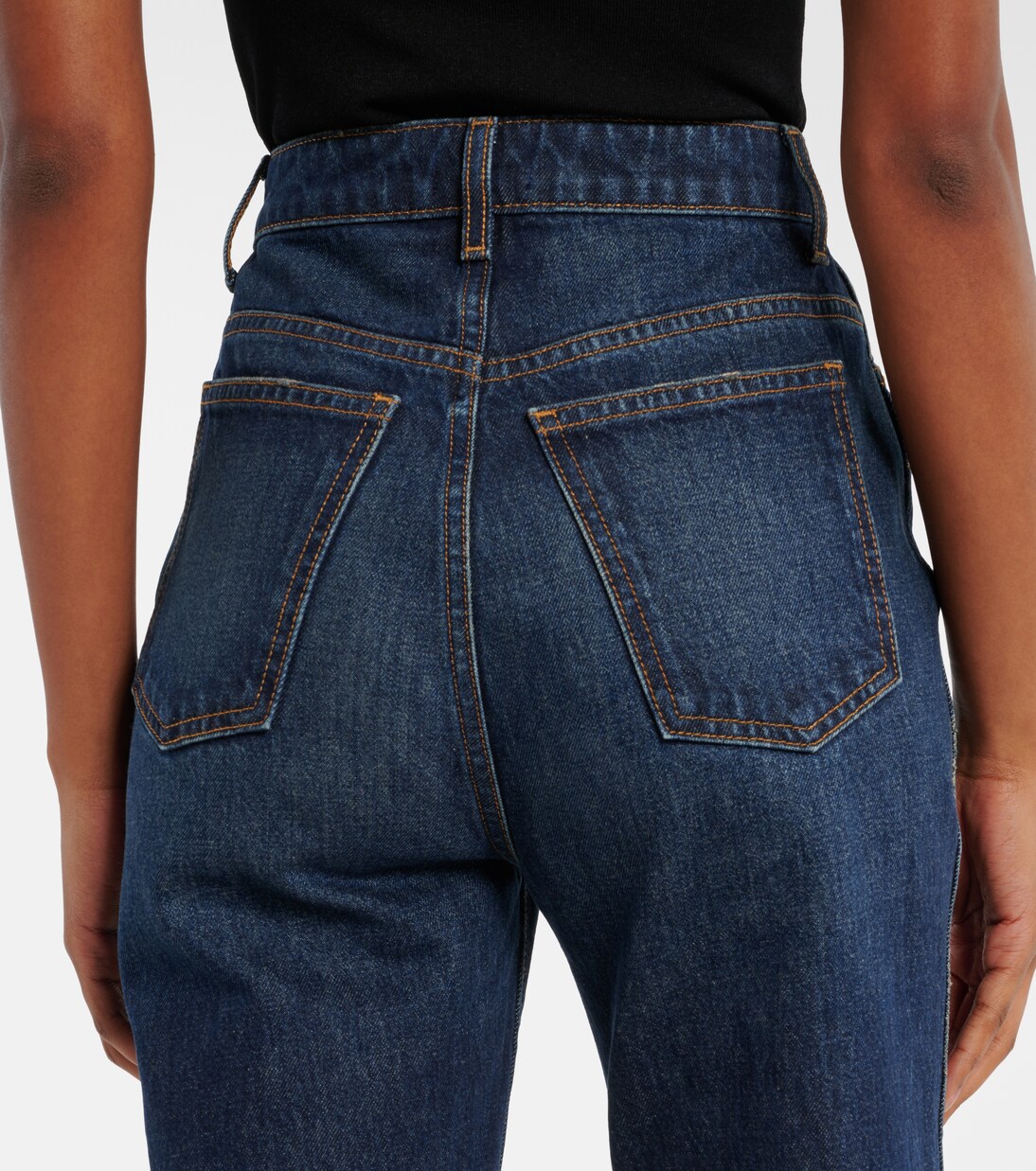 Danielle high-rise straight jeans | Khaite