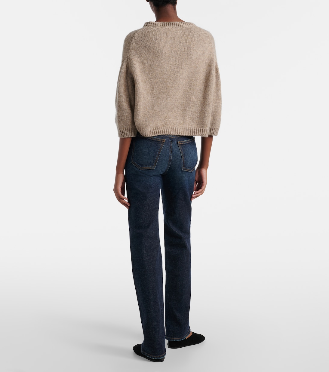 Danielle high-rise straight jeans | Khaite