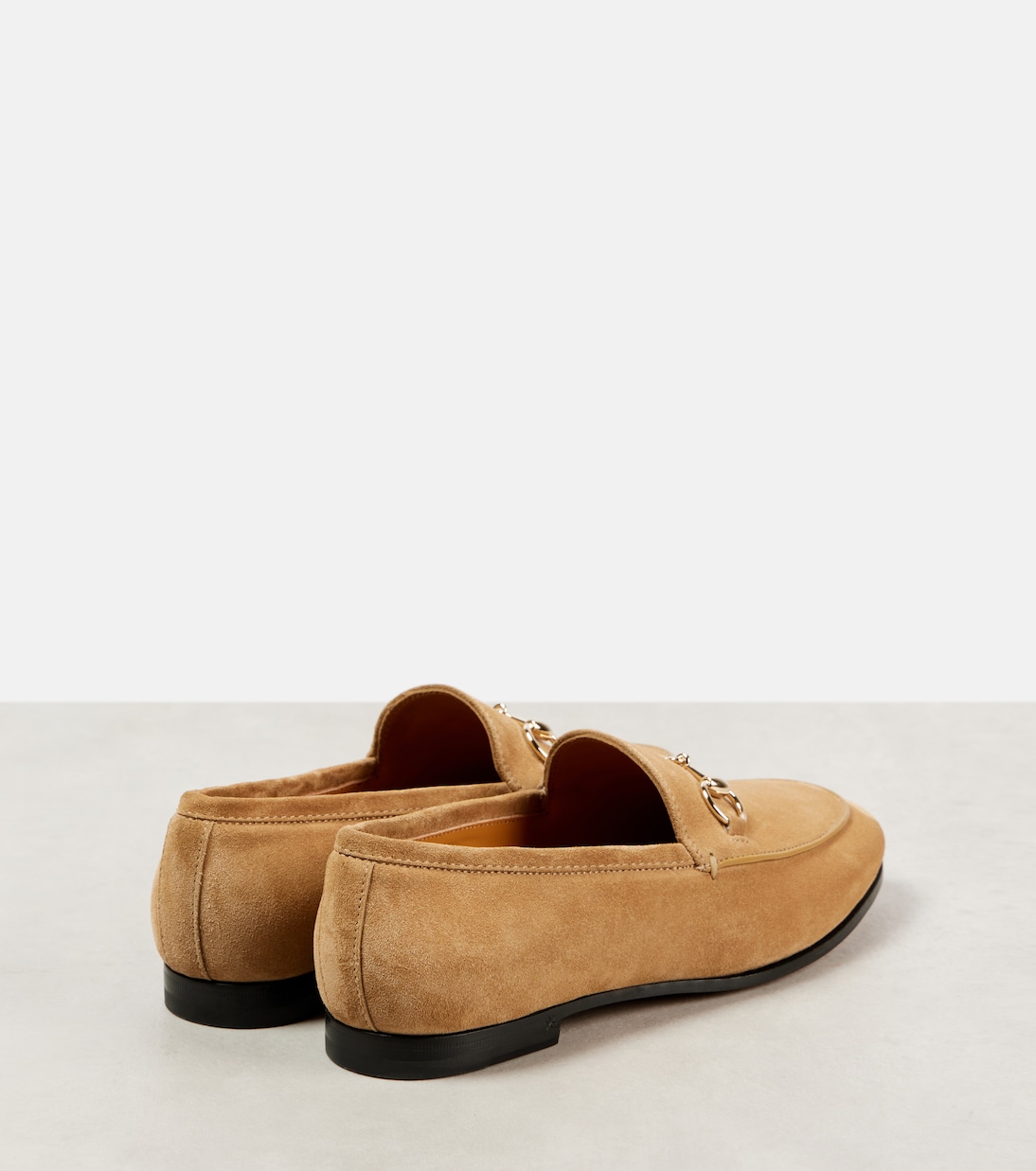 Loafers Gucci Jordaan aus Veloursleder | Gucci