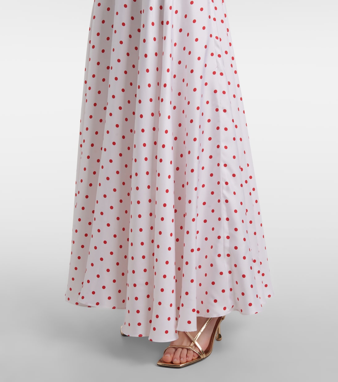 Robe aus Seiden-Twill | Rodarte