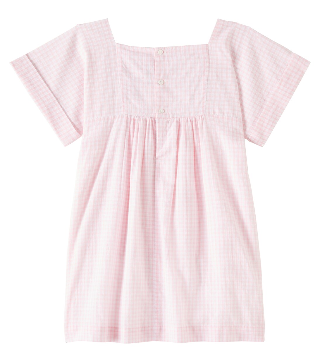 Paysanne smocked cotton dress | Bonpoint