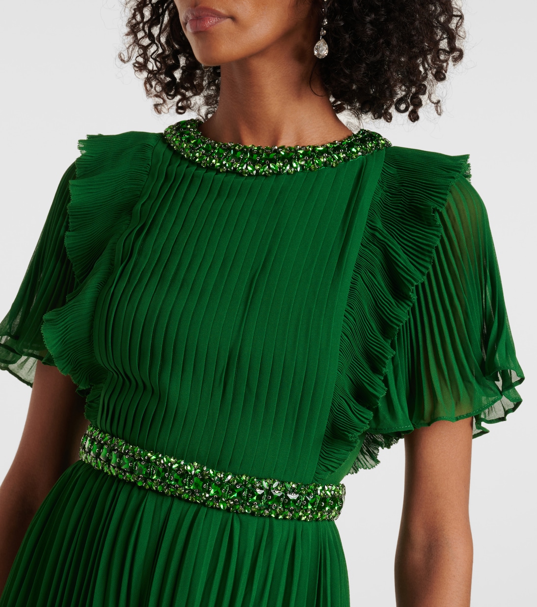 Robe mit Kristallen | Self-Portrait